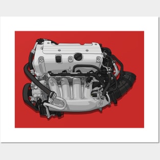 K24 Engine Posters and Art